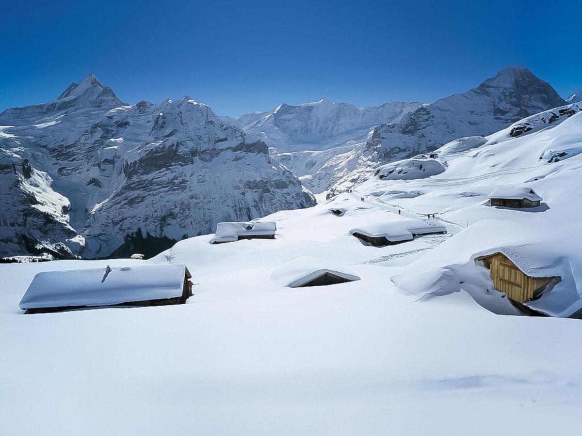 Apartment Chalet Abendrot Apartments-23 By Interhome Grindelwald Exterior photo